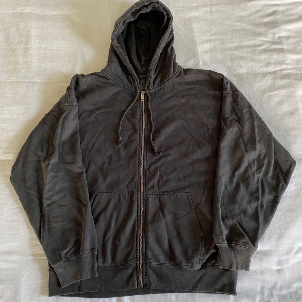 PACSUN John Galt Black Christy Full Zip Hoodie